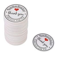 100Pcs Round Paper Gift Tags, for You/Thank You/Handmade Wedding Party Favor Gift Tags DIY & Gift Wrapping Craft Hang Tags(#3)