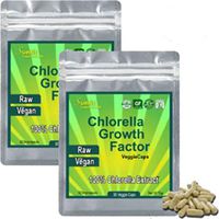 CHLORELLA EXTRACT Growth Factor 100x Concentrate - 100 LB of Chlorella = 1 LB of Chlorella Extract CGF Powder. Only Take One a Day! Raw Vegan Organic Non-GMO Chlorophyl Green Superfood in VegiCaps (2)