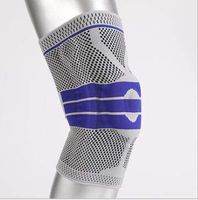 BELONG 1 Pcs Fitness Running Knee Support Protect Gym Sport Braces Kneepad Elastic Nylon Silicon Padded Compression Knee Pad Support