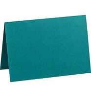 A9 Folded Card (5 1/2 x 8 1/2) - Teal (250 Qty.)