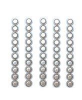 SHL 50 piece  AG13 LR44 button cell batteries bulk tray watches laser pointers toys