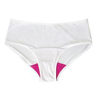 Award Winning Fannypants® Freedom Washable Leak Proof Incontinence Panty for Women (2XL, White)