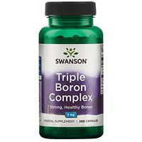 Swanson Triple Boron Complex Bone Support Supplement 3 mg 250 Capsules