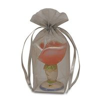 Silver Organza Bags | Quantity: 10 | Width: 2 1/2"