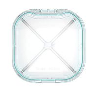 WOWHOUSE Portable Pill Organizer, Small Pill Box Medicine Supplement Pill Case, BPA Free Tritan Material (Translucent)