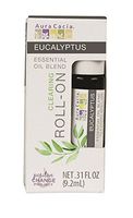 Aura Cacia Roll-On Essential Oil Blend, Eucalyptus, 0.31 Ounce (Pack of 12)