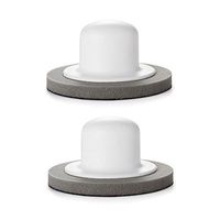 GardenHelper Nano Magic Cleaning Eraser Sponge & Scouring Pads with Carborundum, Cleaning Dish Kitchen Tools Wipe Brush Sponge Scouring Brush Kitchen Dish Clean Tools (2)