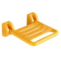 Bath Chair Shower Stool Folding Shower Seat, Wall-mounted Bath Stool Non-slip Bath Chair Shower Stool Elderly Bathroom Stool, for Injured People, Disabled People, Pregnant Women Bathroom Wheelchair Ai