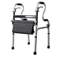 LBYMYB Elderly Walker Assisted Rehabilitation Equipment Pulley/No Pulley Standing Armrest Walker Wheelchair (Size : Without Pulley)