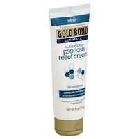 Gold Bond Ultimate Psoriasis Relief Cream, 4 Ounce, Contains Salicylic Acid to Help Control Reoccurrences of Psoriasis Symptoms, Helps Irritated, Itching, Scaling Skin Feel Soothed and Comfortable