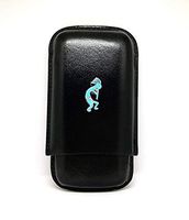 Kokopelli 3-Finger Cigar Case – Leather Cigar Case – Cigar Cutters by Jim