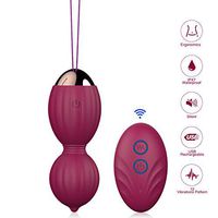 Kegel Balls Exercise Weights - Ben Wa Balls for Beginners & Advanced Tightening, Safe Silicone Remote Controlled Kegel Balls - Doctor Recommended for Bladder Control