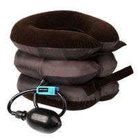 Traction Inflatable Cervical Neck Device 3 Layers Massager Stretcher Improve Spine Alignment Reduce Pain Cervical Collar Adjustable Fauay