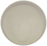 Sammons Preston High-Side Polyester Dish, Light Grey Fleck, 7.75" Diameter & 1.75" High Vertical Edges for Easy Scooping, Nonskid Bottom Prevents Sliding, Adaptive Eating Aid for Elderly & Disabled