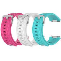 QGHXO Band for Fitbit Ionic, Soft Silicone Adjustable Replacement Sport Strap Band for Fitbit Ionic Smartwatch (No Tracker)