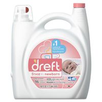Dreft 80377CT Ultra Laundry Detergent Liquid Original Scent 150 oz Bottle 4/Carton