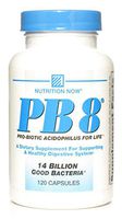 Nutrition Now Pb8 Pro-Biotic Acidophilus 120 cap (Pack of 3)