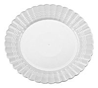 EMI Yoshi EMI-REP7-W Resposable Salad Plate, 7.5", White (Pack of 18)