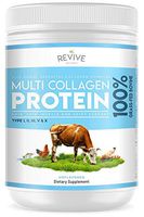 Multi Collagen Hydrolyzed Protein Powder (16oz) - Types I, II, III, V & X - Grass Fed Bovine (Peptan®), Wild Caught Marine, Free Roaming Chicken & Eggshell Collagen Peptides, Non-GMO, GF.