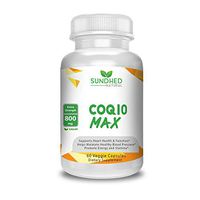 Sundhed Natural CoQ10 Max - Extra Strength 800mg Powerful Antioxidant, Support Heart Health Functions, Maintain Healthy Blood Pressure, Promotes Energy and Stamina, Reduce Inflammation During Migraine