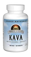 Source Naturals Serene Science Kava Root Extract 500mg - Premium - 30 Tablets