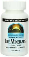 Source Naturals Life Minerals, 120 Tablets