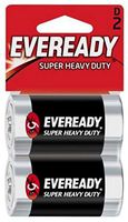 Eveready Super Heavy Duty D Batteries 2 ea (Pack of 11)