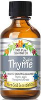 Pure Gold Thyme Zygis Essential Oil, 100% Natural & Undiluted, 60ml