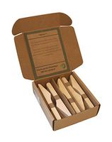 TMZ Eco - Natural Biodegradable Wooden Knives 100 Piece. Disposable Wooden Utensils. Eco Friendly Alternative to Plastic. 100 Knives.