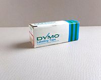 10 Pack Dymo 1/2" x 12' Glossy Grey (Gray) Embossing Tape Label Magazine Maker Printer
