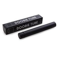 Doobie Doob Black Tube Steel Metal Air Tight Oder Resistant Stores King Sized Doobs
