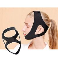Anti Snoring Devices Chin Strap - Advanced Solution Stop Snore Sleep-Stop Sleep Aid,Effectively Relieve Discomfort, Aid Jaw Reduces and Prevents Snoring, (1 Pieces),Black