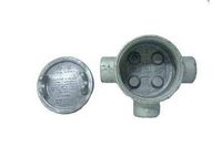 Three Hub Aluminum Explosion Proof Junction Box - T-Style JBox - Aluminum - Class 1 Division 1