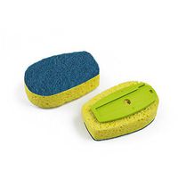 FULL CIRCLE CLEANING PRODUCTS Suds Up Dish Sponge Refills Green, 1 EA