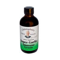 Dr. Christophers Formulas Super Garlic Immune - No Added Fillers or Chemicals - 4 oz (Pack of 4)