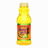 10 Pack - Jump Start Detox 16 Fl Oz Lemon Lime with Free Im Baked Bro and Doob Tubes Sticker