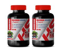 Vision Support Eye Formula Supplement - Maximum Vision Support Natural Complex - quercetin Supplements - 2 Bottle 120 Capsules