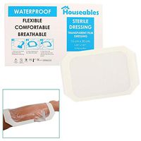 Transparent Film Dressing, Waterproof Bandages Post Surgical, 5.9”x7.87”, 10 Pk, Clear, Large, Dialysis Bandage, Wound Care, Seal, Protection, Medical Adhesive Patch, for Tattoo, First Aid