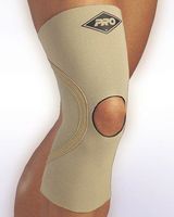 PRO Orthopedic #130A Altered Diamond Back Knee Support Sleeve, Small, Beige N2