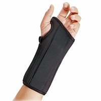 Florida Orthopedics Prolite 8" Wrist Splint, Black, Left Medium