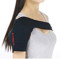 edited Pain Relief Magnetic Therapy Self Heating Shoulder Support Brace Protector Belt Sports Medicine