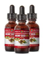 Anti Anxiety Hemp Oil - Hemp Seed Oil Organic 780 MG Drops - Hemp Oil for Muscle Pain - 3 Bottles 3 FL OZ (90 ML)