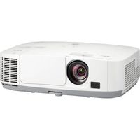 NEC NP-P451W LCD Projector - 720p - HDTV - 16:10 - F/1.7 - 2.1 - AC - 270 W - SECAM, NTSC, PAL - 3500 Hour - 6000 Hour - 1280 x 800 - WXGA - 4,000:1 - 4500 lm - HDMI - USB - VGA In - Ethernet - 357 W - 3 Year Warranty - NP-P451W