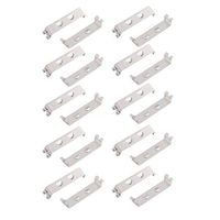 uxcell 20Pcs Silver Tone Metal CR2032/CR2025 SMT Shorts Battery Shrapnel