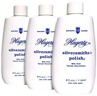 Hagerty 4oz Silversmiths Polish, Pack of 3 Bottles