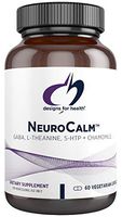 Designs for Health NeuroCalm - GABA + Serotonin Support Formula with 5-HTP, Inositol + Taurine (60 Capsules)
