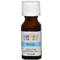 Aura Cacia Purify, Essential Oil Blend, 1/2 oz. bottle