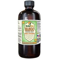 Mango (Mangifera Indica) Glycerite, Dried Leaves Alcohol-Free Liquid Extract (Brand Name: HerbalTerra, Proudly Made in USA) 32 fl.oz (0.95 l)