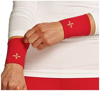 Tommie Copper Women's Recovery Affinity Wrist Sleeve, Pomegranate, Large