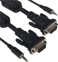 VGA Video with 3.5 mm Audio Cable